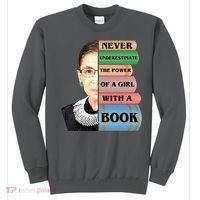 RBG Never Underestimate Ruth Bader Ginsburg Sweatshirt thumb 0