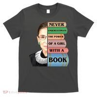 RBG Never Underestimate Ruth Bader Ginsburg T-Shirt thumb 0