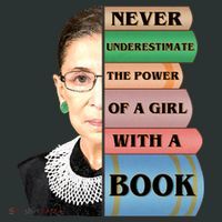 RBG Never Underestimate Ruth Bader Ginsburg Pajama Set thumb 2