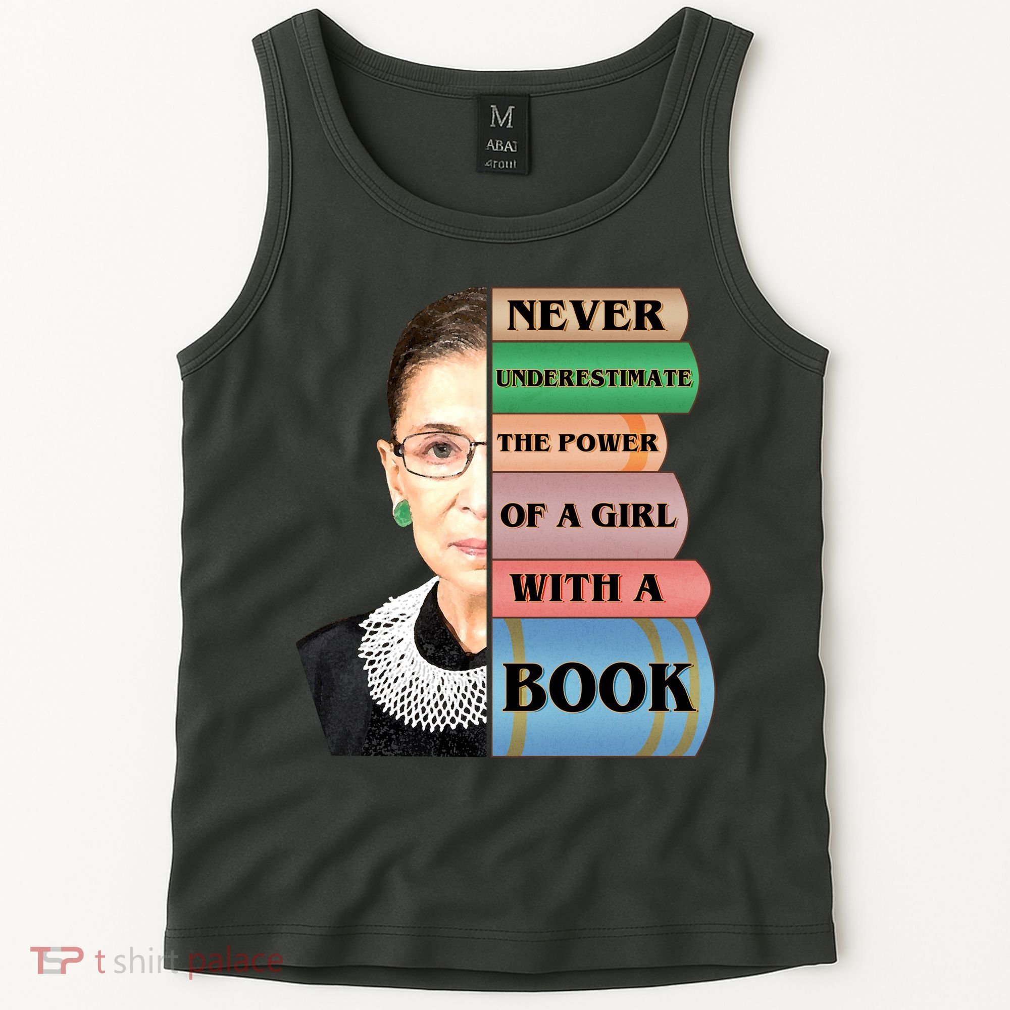 RBG Never Underestimate Ruth Bader Ginsburg Tank Top