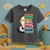 RBG Never Underestimate Ruth Bader Ginsburg Toddler T-Shirt thumb 3