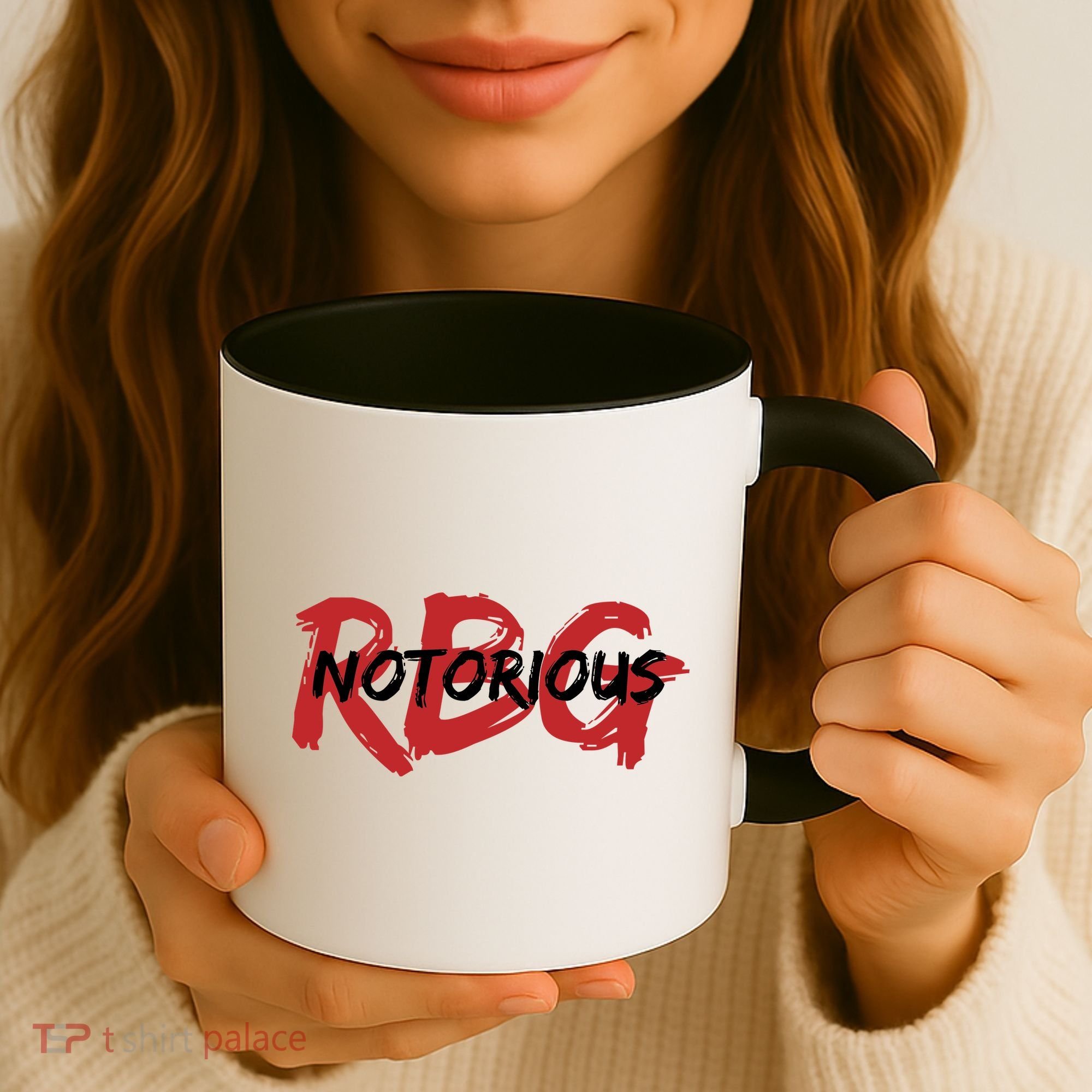 RBG Notorious Logo Ruther Bader Ginsburg  Coffee Mug
