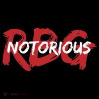 RBG Notorious Logo Ruther Bader Ginsburg  Coaster thumb 2