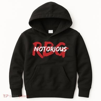 RBG Notorious Logo Ruther Bader Ginsburg  Kids Hoodie