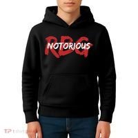 RBG Notorious Logo Ruther Bader Ginsburg  Kids Hoodie thumb 4