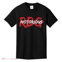 RBG Notorious Logo Ruther Bader Ginsburg  Kids T-Shirt thumb 0