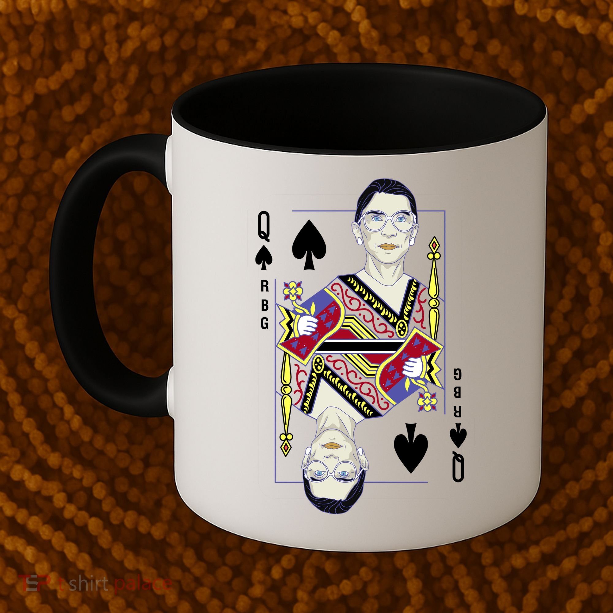 RBG Queen R.B.G. Ruther Bader Ginsburg  Coffee Mug