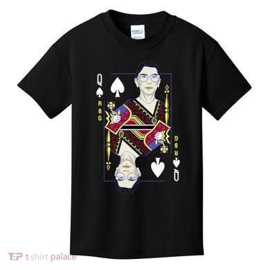 RBG Queen R.B.G. Ruther Bader Ginsburg  Kids T-Shirt