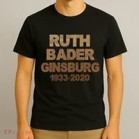 RBG Ruth Bader Ginsburg 1933-2020 T-Shirt thumb 3