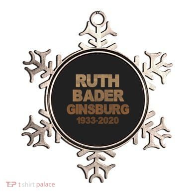 RBG Ruth Bader Ginsburg 1933-2020 Ornament