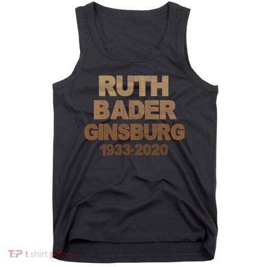 RBG Ruth Bader Ginsburg 1933-2020 Tank Top