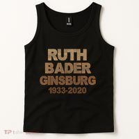 RBG Ruth Bader Ginsburg 1933-2020 Tank Top thumb 2