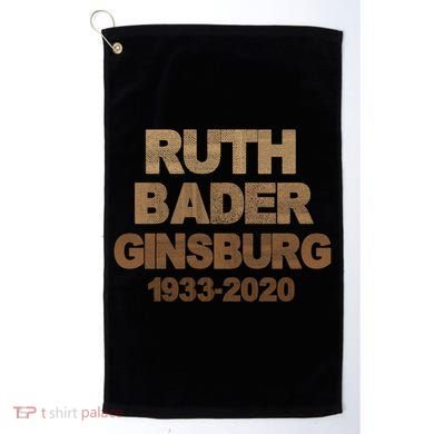 RBG Ruth Bader Ginsburg 1933-2020 Golf Towel