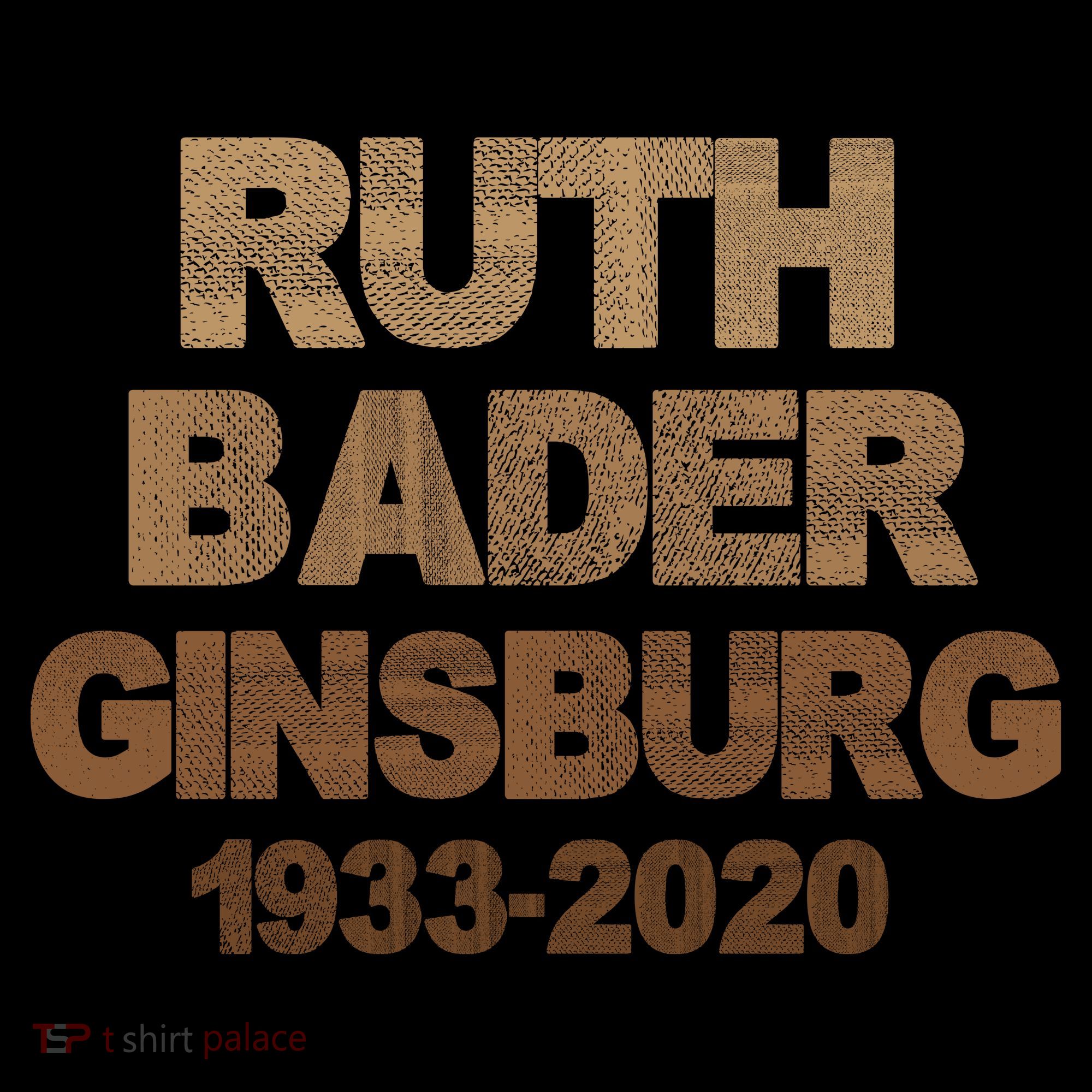 RBG Ruth Bader Ginsburg 1933-2020 Women's T-Shirt