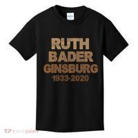 RBG Ruth Bader Ginsburg 1933-2020 Kids T-Shirt thumb 0