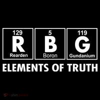 RBG The Element Of Truth Ruth Bader Ginsburg Women's Hoodie thumb 2