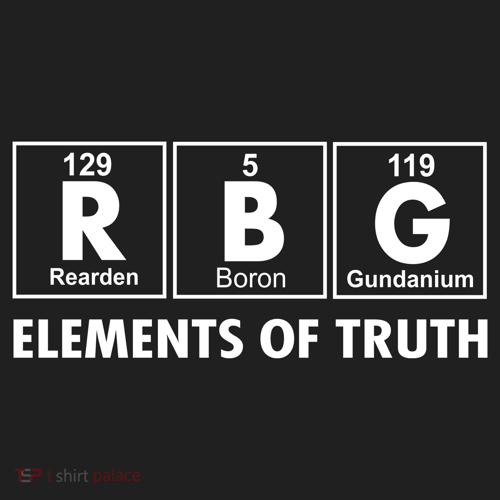RBG The Element Of Truth Ruth Bader Ginsburg Tumbler