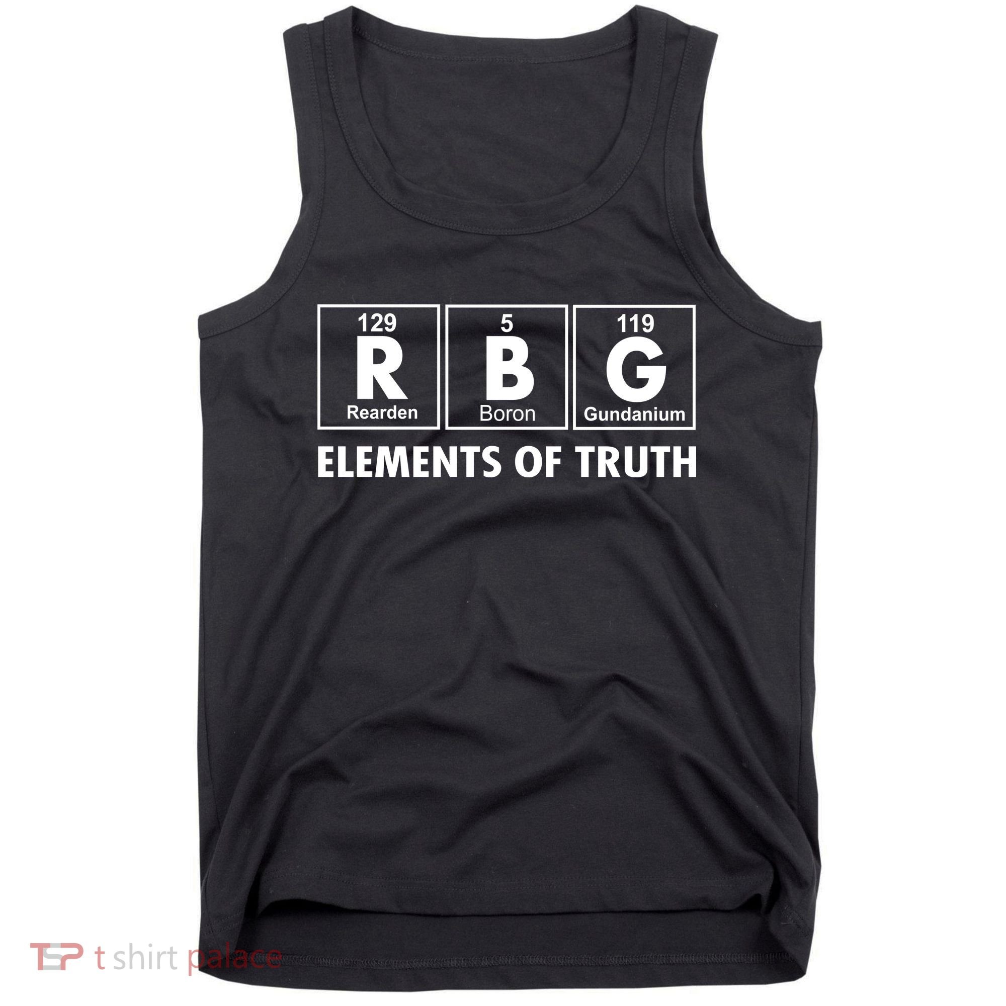RBG The Element Of Truth Ruth Bader Ginsburg Tank Top
