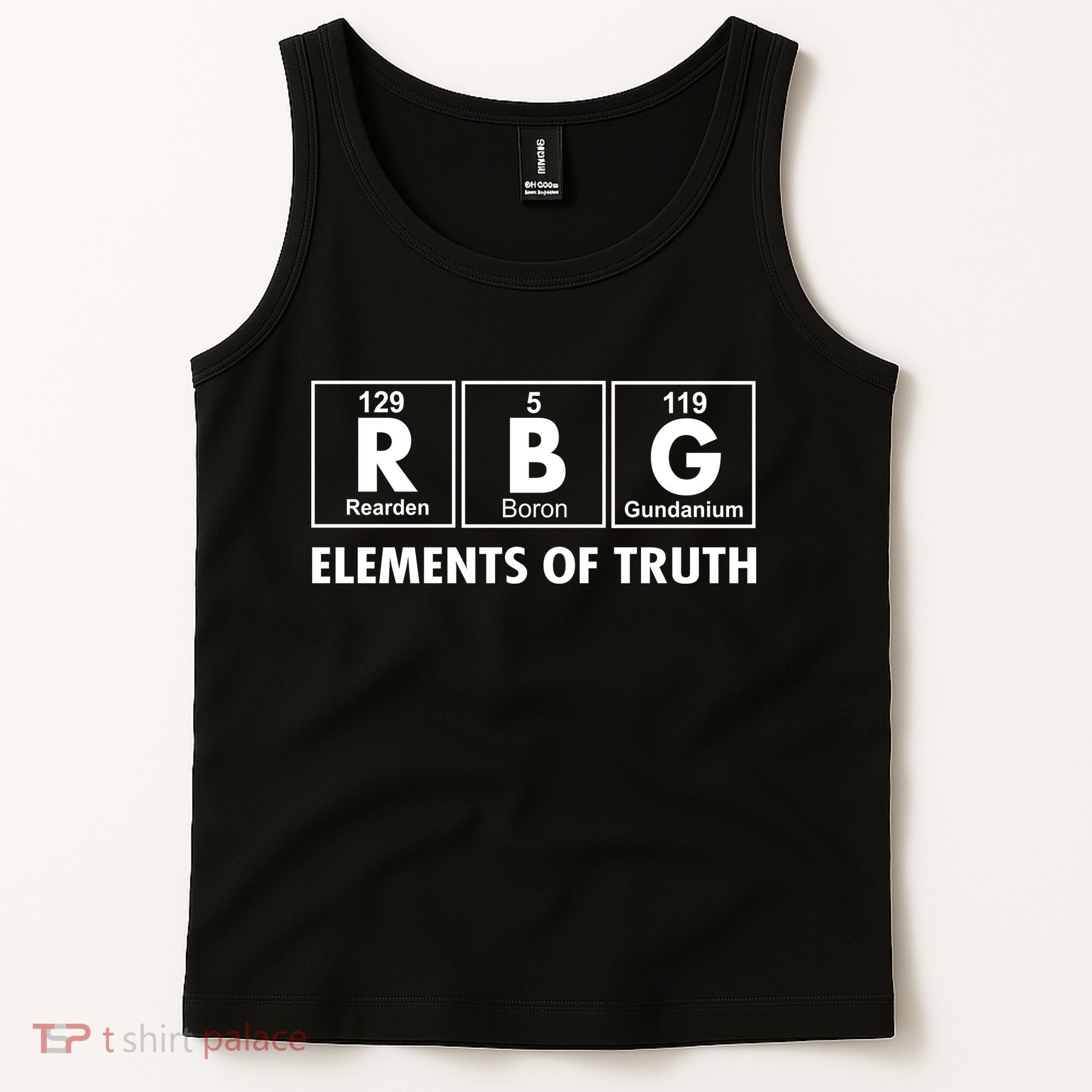 RBG The Element Of Truth Ruth Bader Ginsburg Tank Top