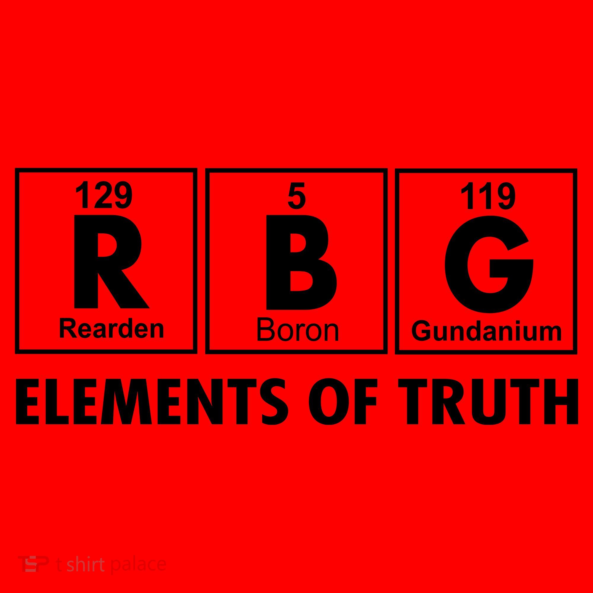 RBG The Element Of Truth Ruth Bader Ginsburg Santa Hat