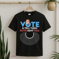RBG Vote And Tell Them Ruth Sent You RBG Tribute T-Shirt thumb 2