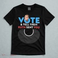 RBG Vote And Tell Them Ruth Sent You RBG Tribute T-Shirt thumb 5