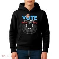 RBG Vote And Tell Them Ruth Sent You RBG Tribute Kids Hoodie thumb 4