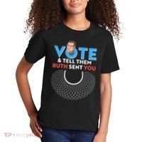 RBG Vote And Tell Them Ruth Sent You RBG Tribute Kids T-Shirt thumb 2