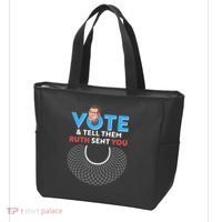 RBG Vote And Tell Them Ruth Sent You RBG Tribute Tote Bag thumb 3