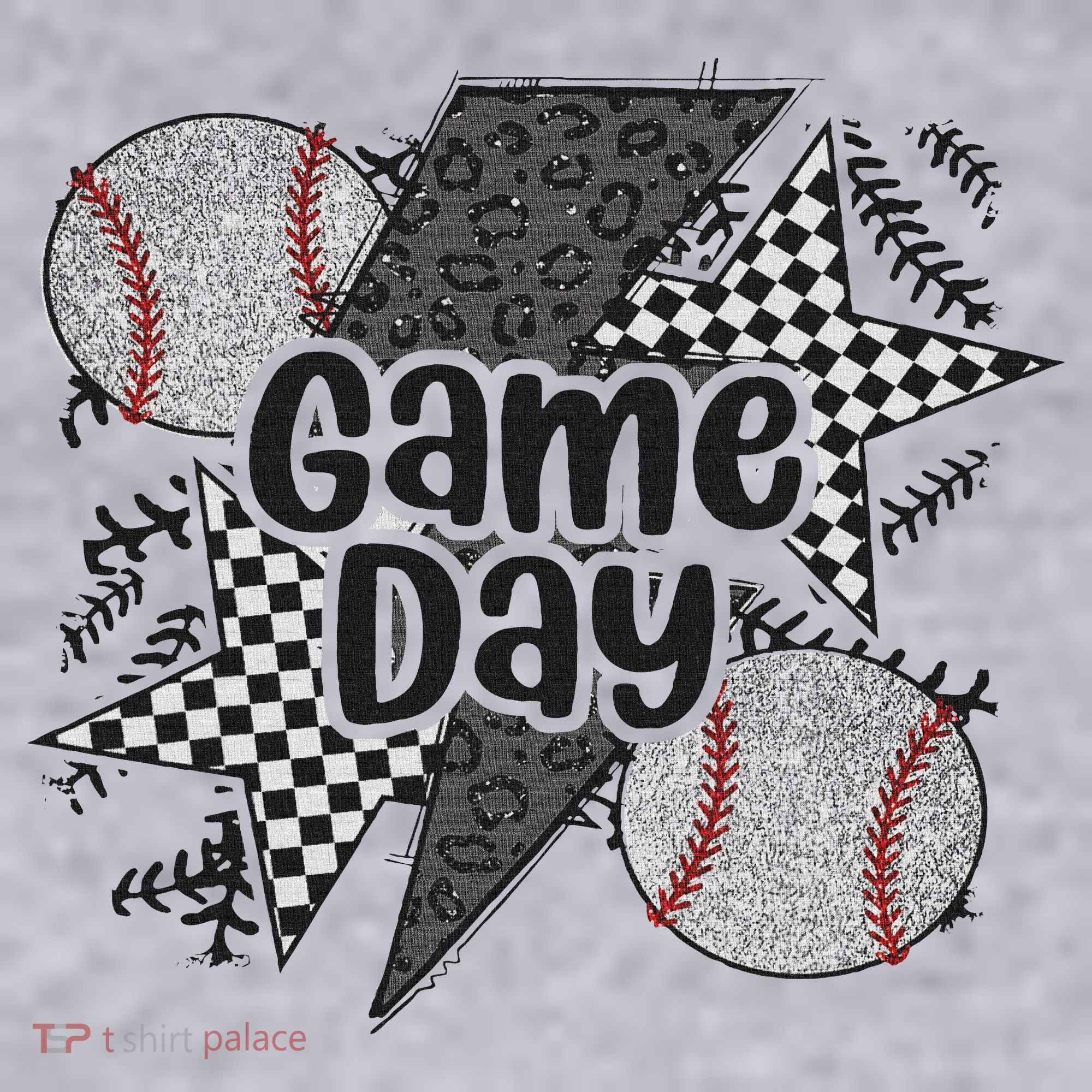 Retro Baseball Game Day Checkered Leopard Baseball Mama Mom Women's Sweatshirt