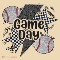 Retro Baseball Game Day Checkered Leopard Baseball Mama Mom Tote Bag thumb 4