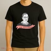 Ruth Bader Ginsburg Vote We Are Ruthless Feminist T-Shirt thumb 3