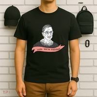 Ruth Bader Ginsburg Vote We Are Ruthless Feminist T-Shirt thumb 6