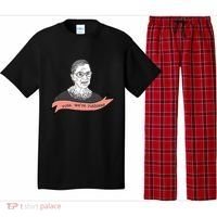 Ruth Bader Ginsburg Vote We Are Ruthless Feminist Pajama Set thumb 0