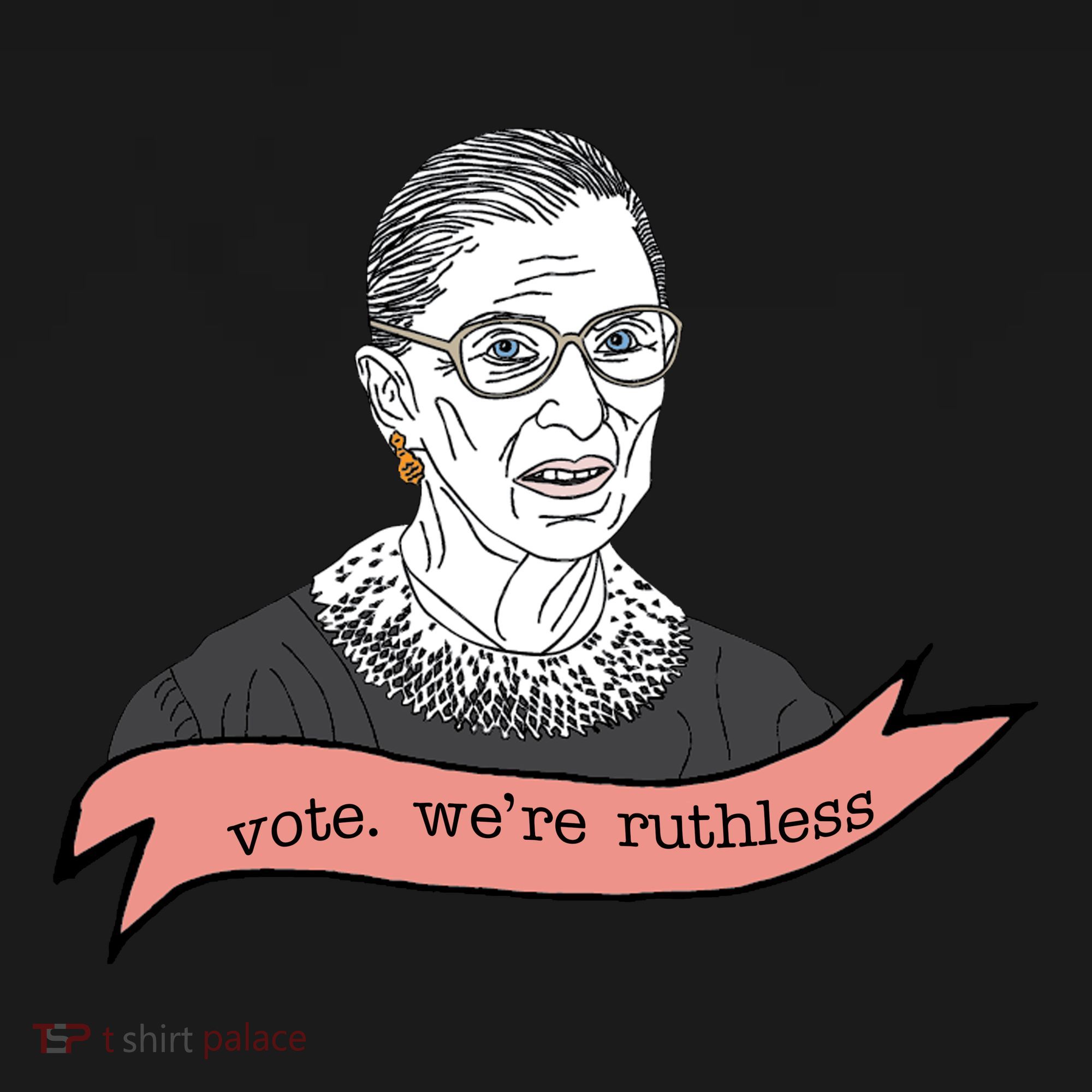 Ruth Bader Ginsburg Vote We Are Ruthless Feminist Women's Hoodie