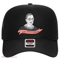 Ruth Bader Ginsburg Vote We Are Ruthless Feminist Hat thumb 0