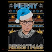 Ruth Bader Ginsburg RBG Merry Resistmas Ugly Christmas Sweater Coffee Mug thumb 5