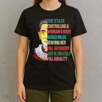 Ruth Bader Ginsburg Pro Choice My Body My Choice Feminist T-Shirt thumb 4