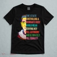 Ruth Bader Ginsburg Pro Choice My Body My Choice Feminist T-Shirt thumb 5