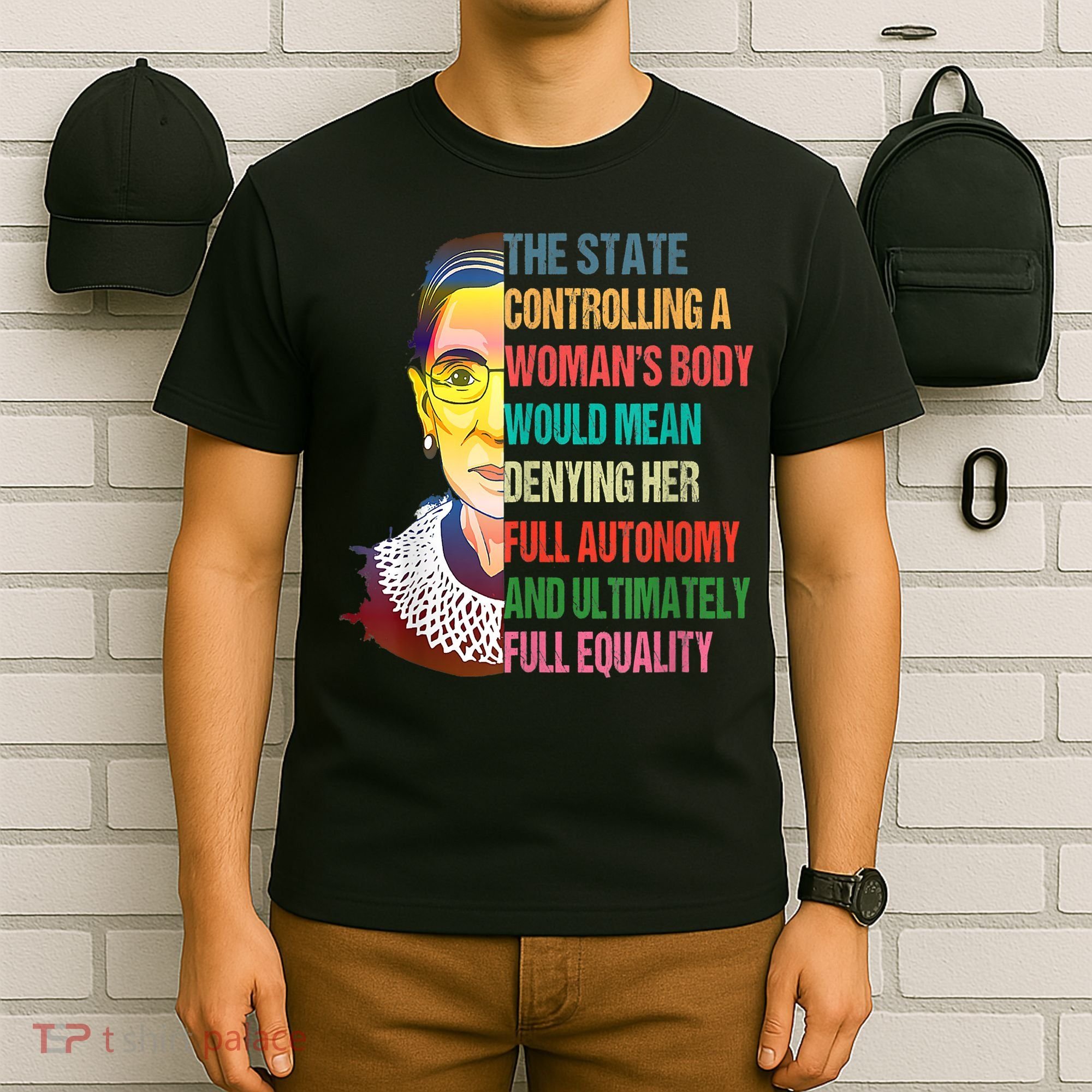 Ruth Bader Ginsburg Pro Choice My Body My Choice Feminist T-Shirt