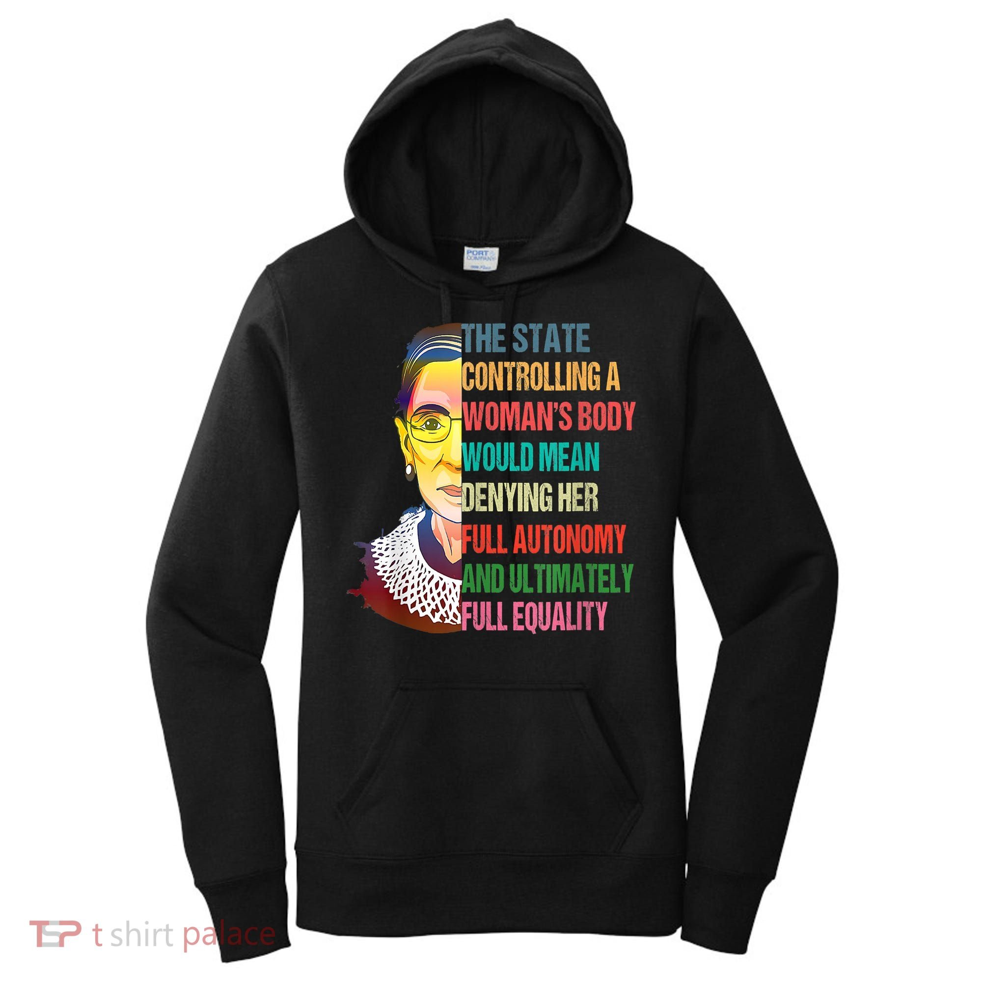 Ruth Bader Ginsburg Pro Choice My Body My Choice Feminist Women's Hoodie