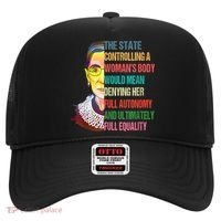 Ruth Bader Ginsburg Pro Choice My Body My Choice Feminist Hat thumb 0
