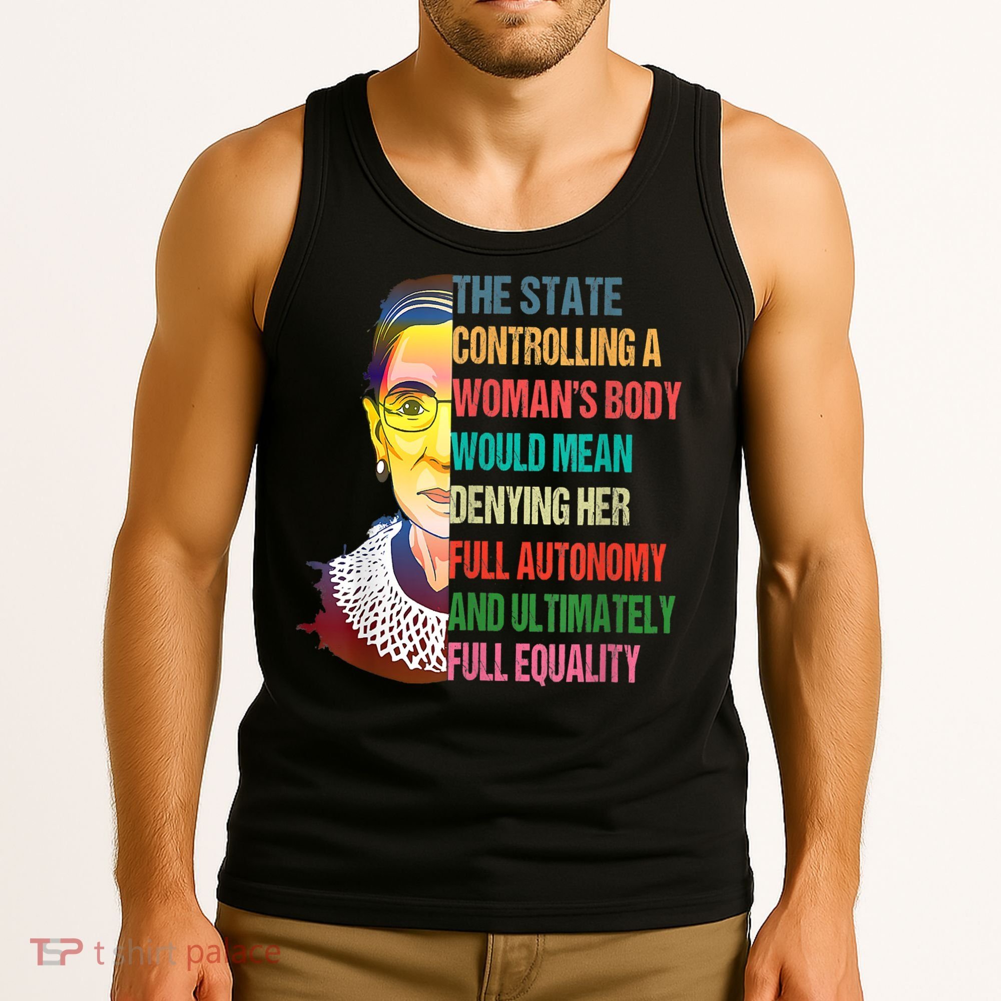 Ruth Bader Ginsburg Pro Choice My Body My Choice Feminist Tank Top