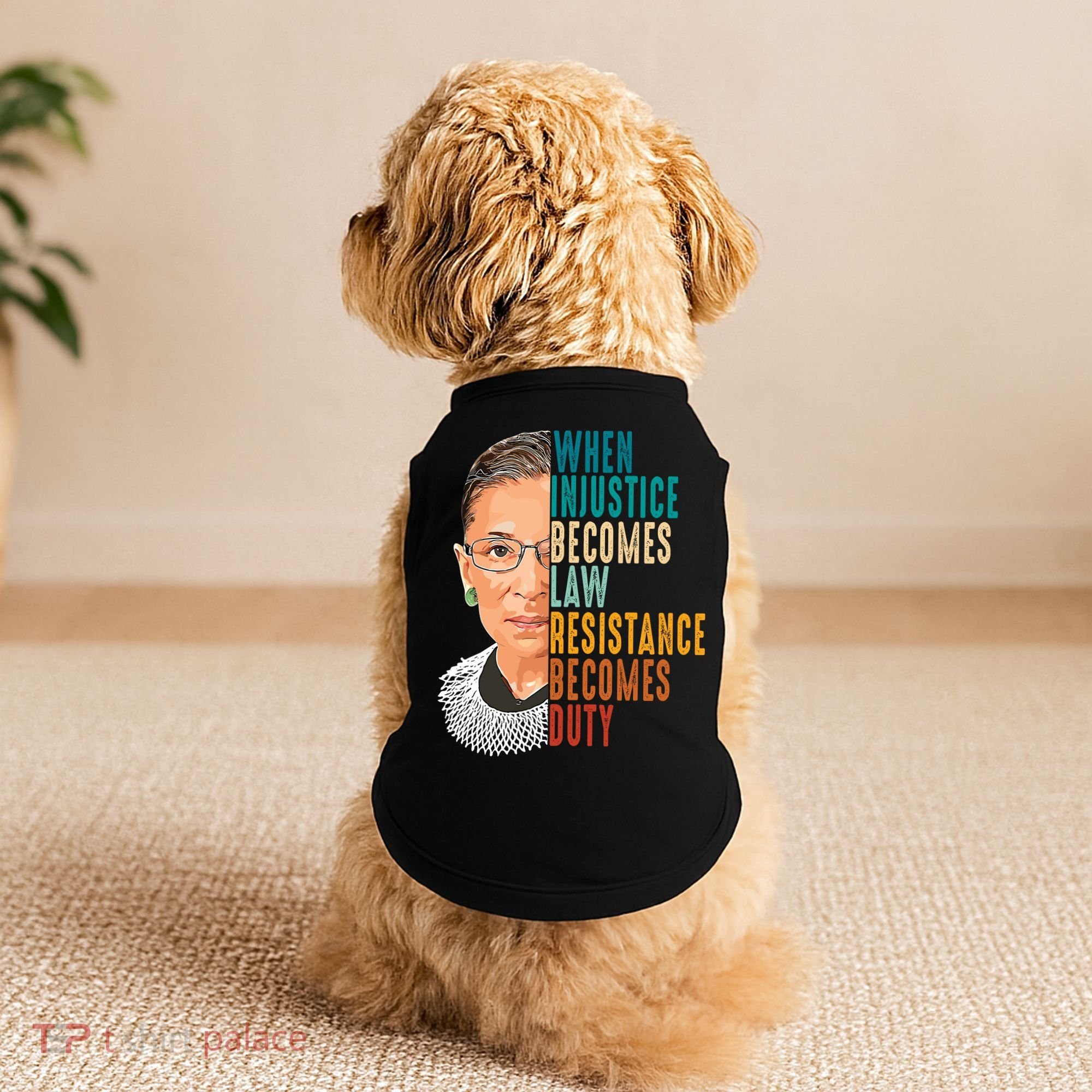 Ruth Bader Ginsburg Doggie Tank