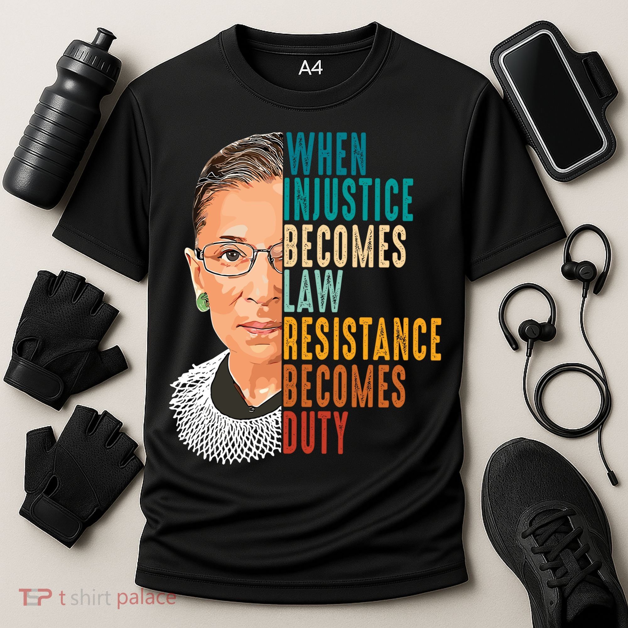Ruth Bader Ginsburg Cooling Performance Crew T-Shirt