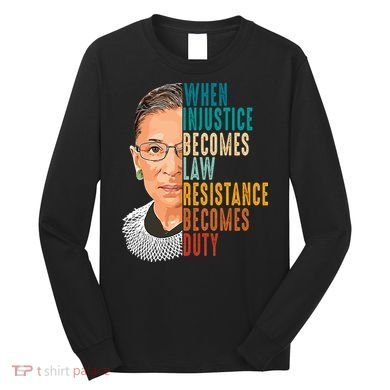 Ruth Bader Ginsburg Long Sleeve Shirt