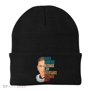 Ruth Bader Ginsburg Beanie