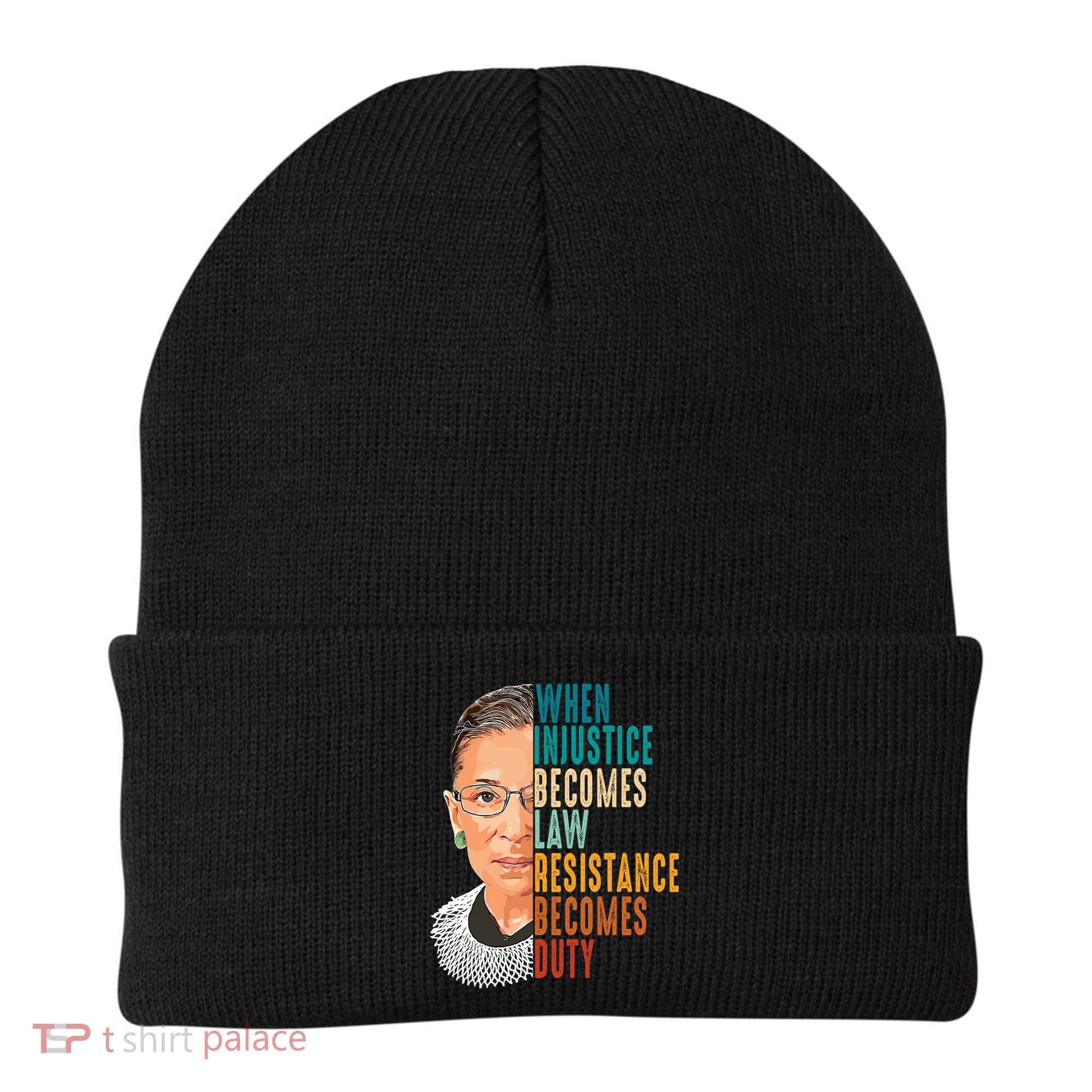 Ruth Bader Ginsburg Beanie