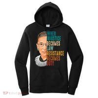 Ruth Bader Ginsburg Women's Hoodie thumb 0