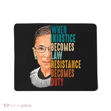 Ruth Bader Ginsburg Mousepad
